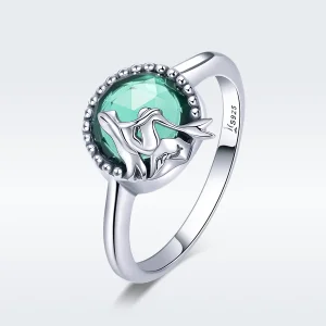 (image for) Pandora Style Silver Mermaid Love Ring - SCR361