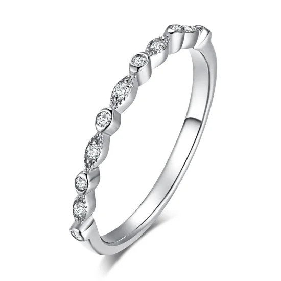 (image for) Pandora Style Silver Minimalism Ring - SCR084