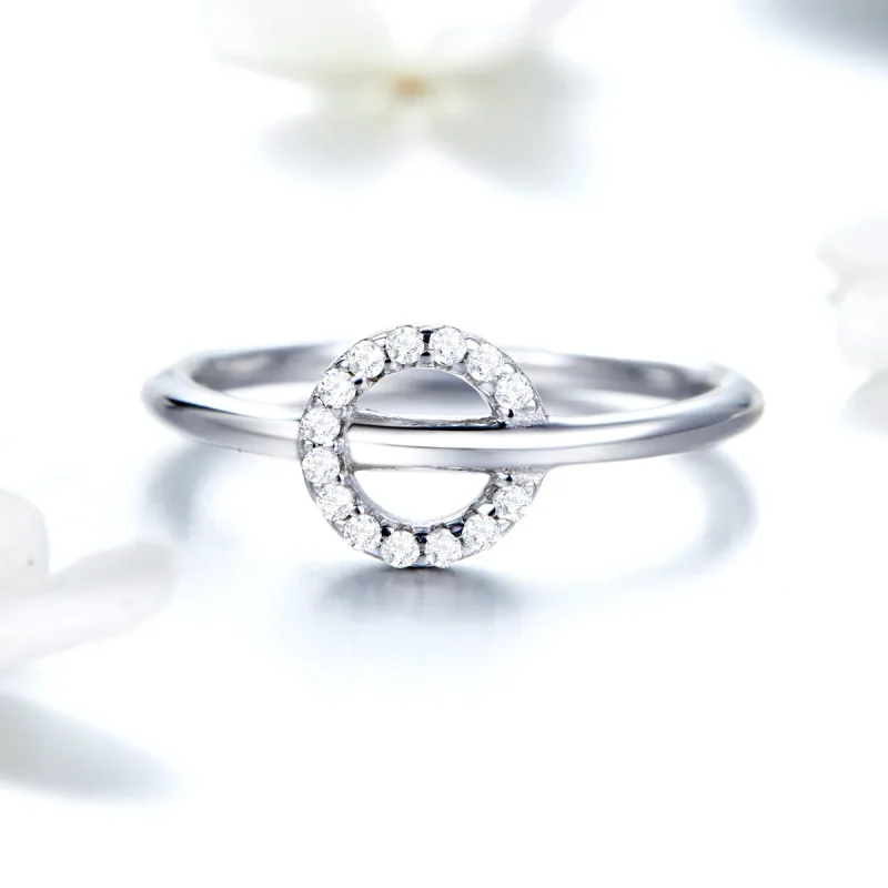 (image for) Pandora Style Silver Only You Ring - SCR495 - View 3