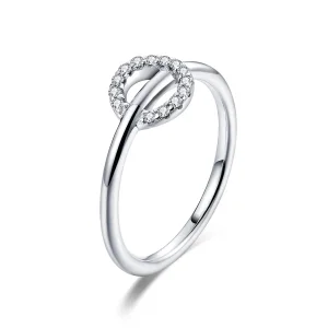 (image for) Pandora Style Silver Only You Ring - SCR495