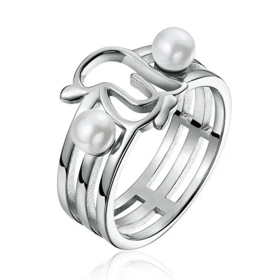 (image for) Pandora Style Silver Penguin Ring - SCR152