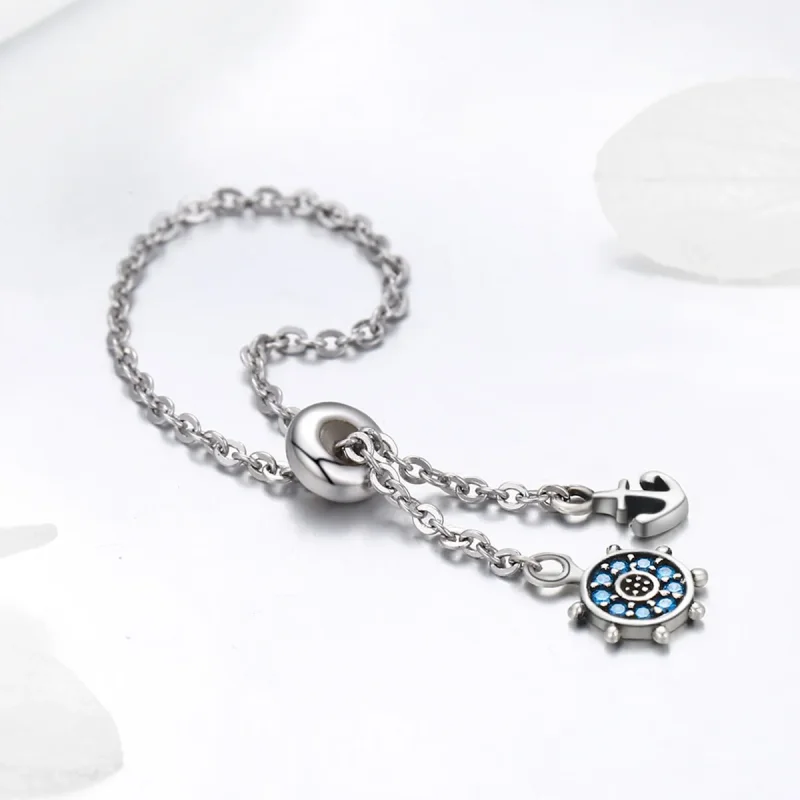 (image for) Pandora Style Silver Sea Journey Ring - SCR236 - View 5
