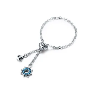 (image for) Pandora Style Silver Sea Journey Ring - SCR236