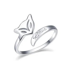 (image for) Pandora Style Silver Seductive Fox Ring - SCR464