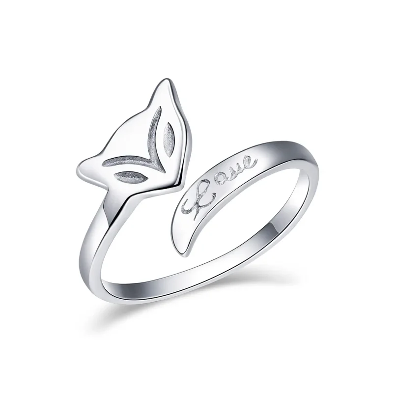(image for) Pandora Style Silver Seductive Fox Ring - SCR464