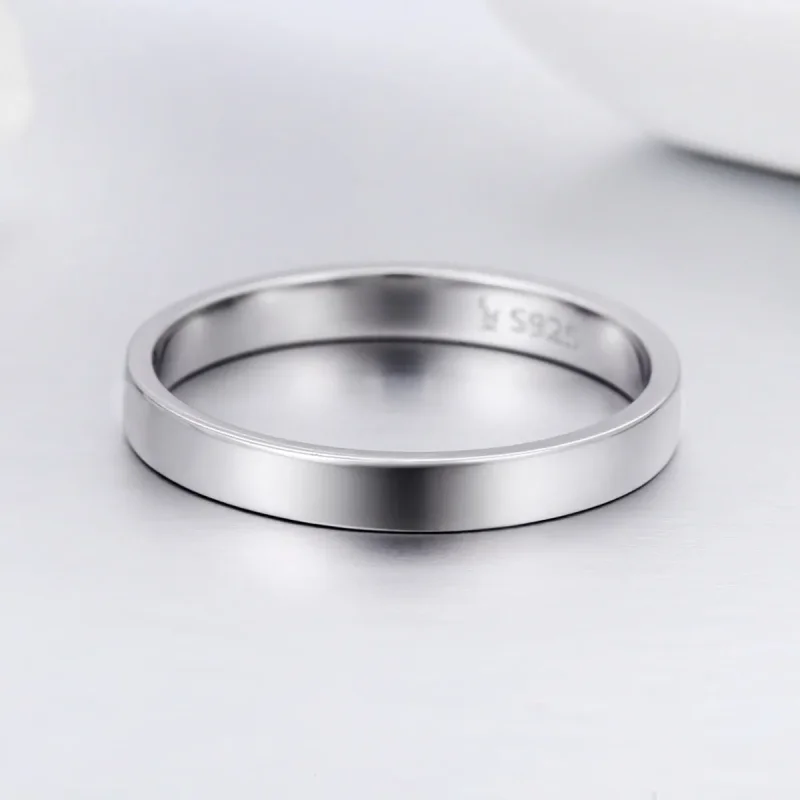 (image for) Pandora Style Silver Simple Feelings Ring - SCR343 - View 4
