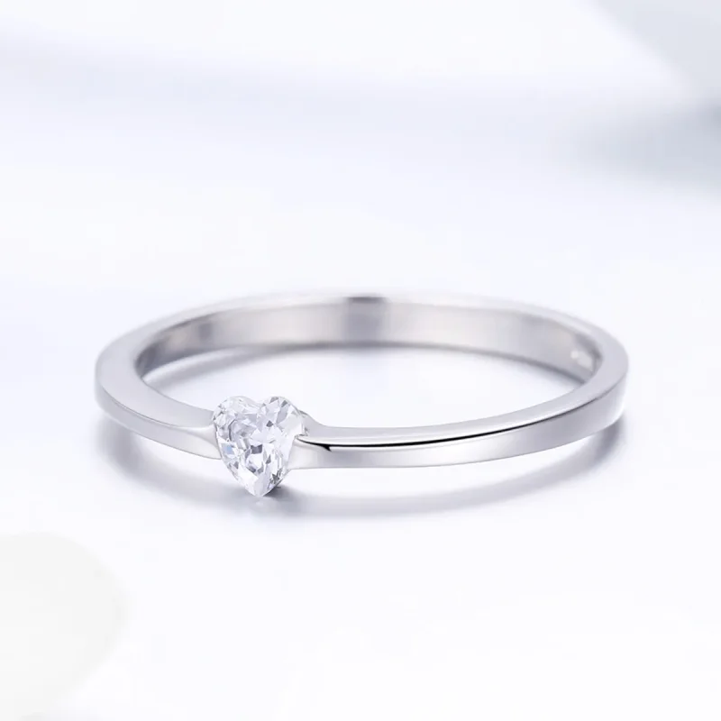 (image for) Pandora Style Silver Simple Grace Ring - SCR450 - View 3