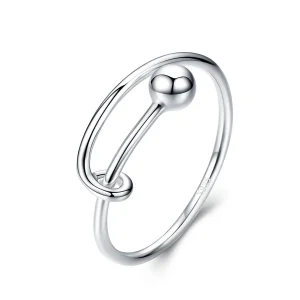 (image for) Pandora Style Silver Simple Ring - SCR520