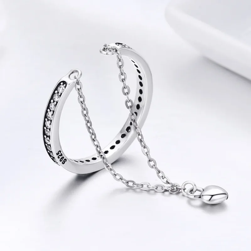 (image for) Pandora Style Silver Special One Ring - SCR291 - View 5