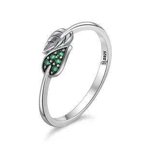 (image for) Pandora Style Silver Sprout Ring - SCR093