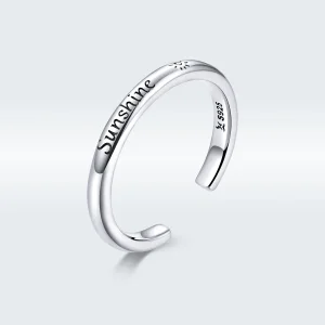(image for) Pandora Style Silver Sunshine Open Ring - SCR649