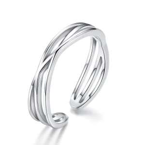 (image for) Pandora Style Silver Time Travel Ring - SCR483