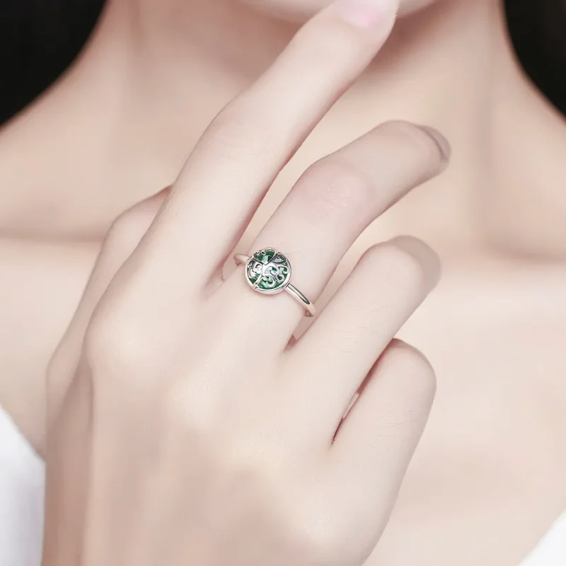 (image for) Pandora Style Silver Tree of Life Ring - SCR053 - View 6