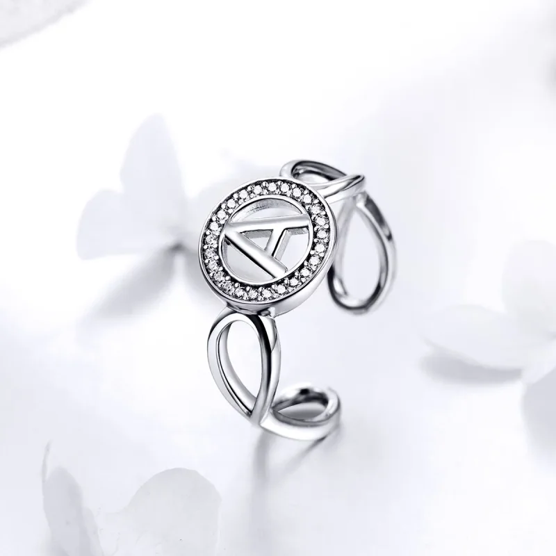 (image for) Pandora Style Silver Unfinite Struggle Ring - SCR506 - View 2