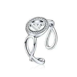 (image for) Pandora Style Silver Unfinite Struggle Ring - SCR506