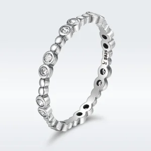 (image for) Pandora Style Silver Wild Love Ring - SCR102