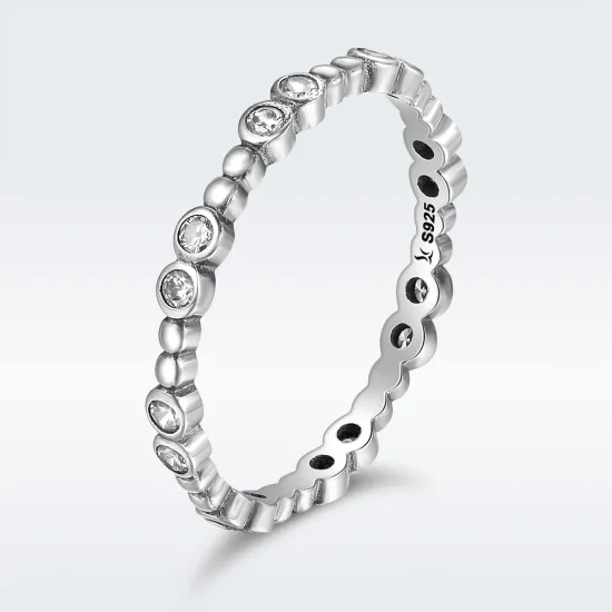 (image for) Pandora Style Silver Wild Love Ring - SCR102