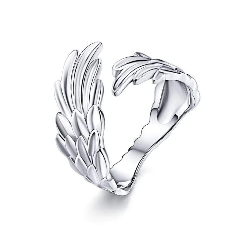 (image for) Pandora Style Silver Wings of Hope Ring - SCR512