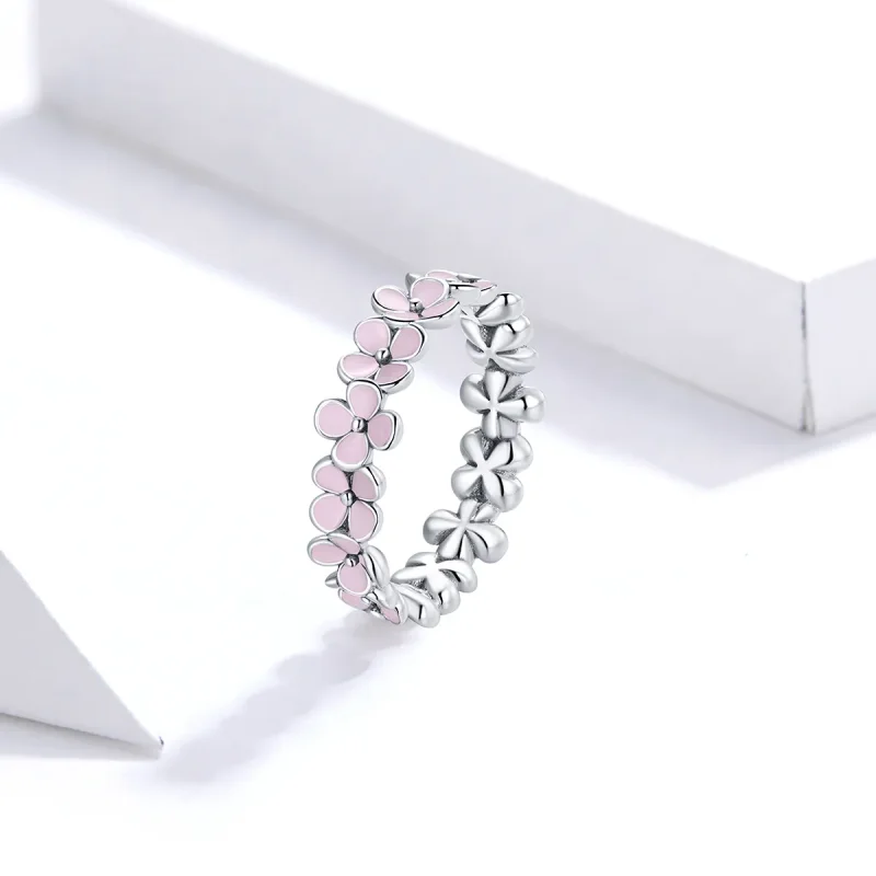 (image for) Pandora Style Silver Wreath Ring - SCR681 - View 2