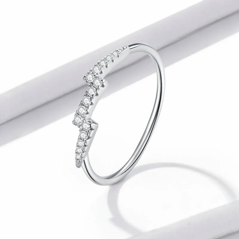 (image for) Pandora Style Simple - Meteor Ring - BSR205-A - View 2