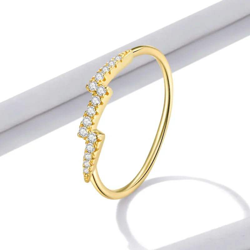 (image for) Pandora Style Simple - Meteor Ring - BSR205 - View 2