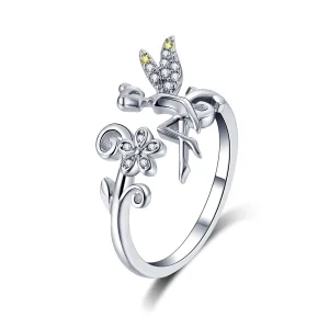 (image for) Pandora Style Spring Spirit Open Ring - BSR025