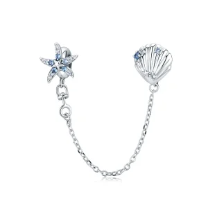(image for) Pandora Style Deep Sea Star Safety Chain - SCC1478