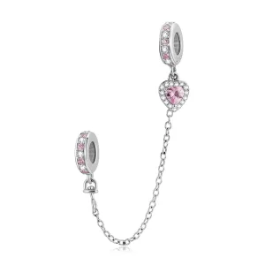 (image for) Pandora Style Love Safety Chain - SCC2125