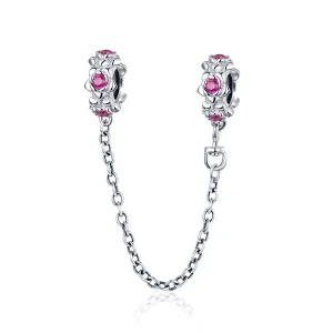 (image for) Pandora Style Silver Fairy'S Garland Safety Chain - BSC035