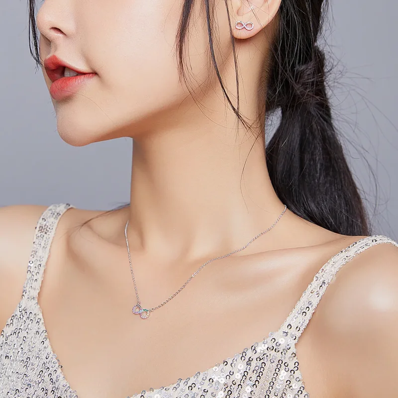 (image for) Pandora Style Infinity Jewelry set - SET021 - View 4