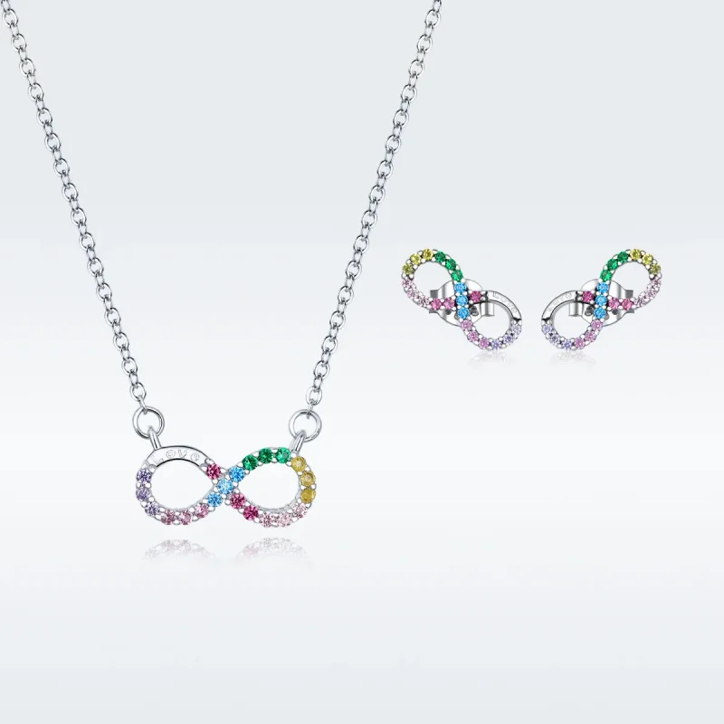 (image for) Pandora Style Infinity Jewelry set - SET021