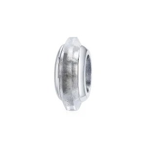 (image for) Pandora Style Silver Crysta Spacer Charm - SCC1818