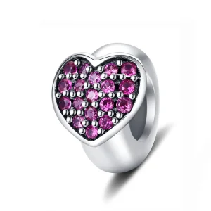 (image for) Pandora Style Silver Love Spacer Charm - SCC1336