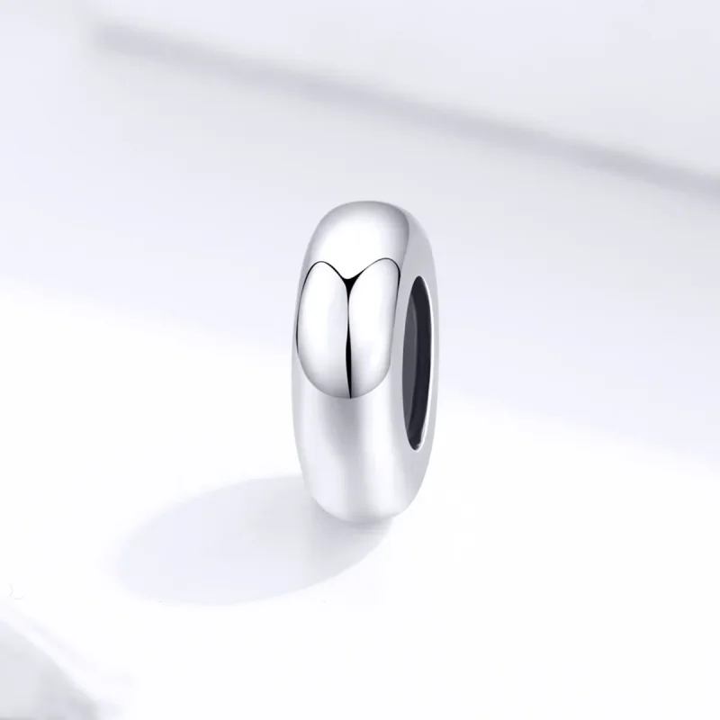 (image for) Pandora Style Silver Simple Spacer Charm - SCC1450 - View 2
