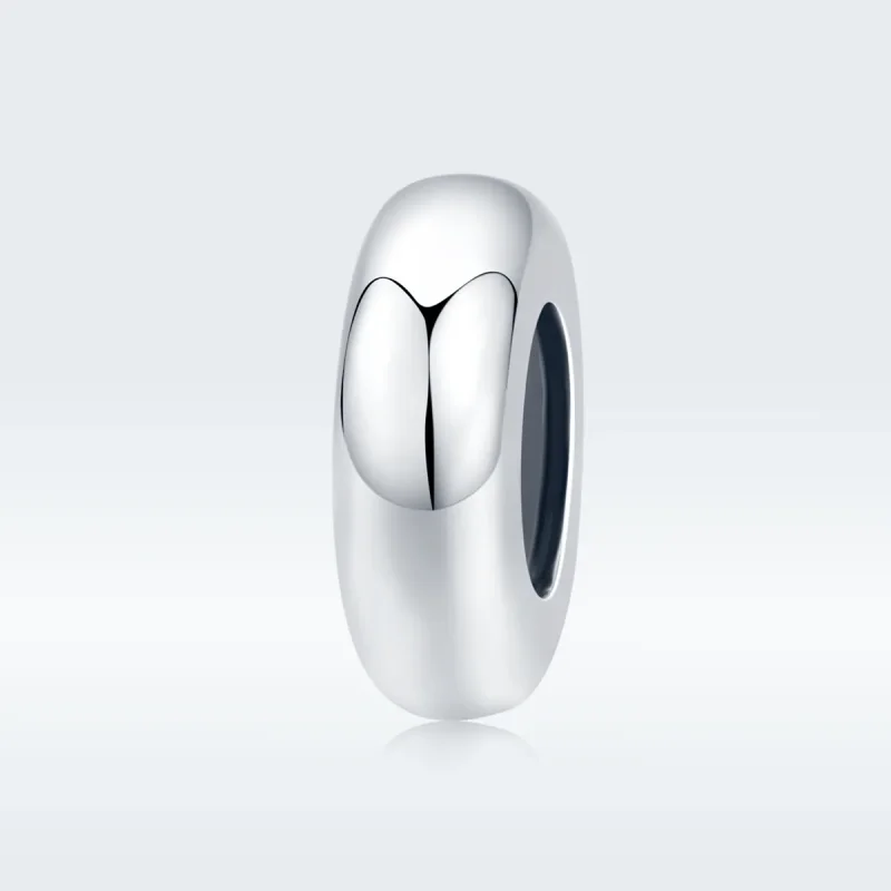 (image for) Pandora Style Silver Simple Spacer Charm - SCC1450 - View 5