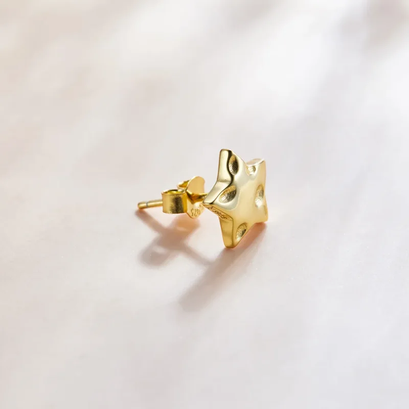 (image for) Pandora Style Astral Stud Earrings - SCE1059 - View 3