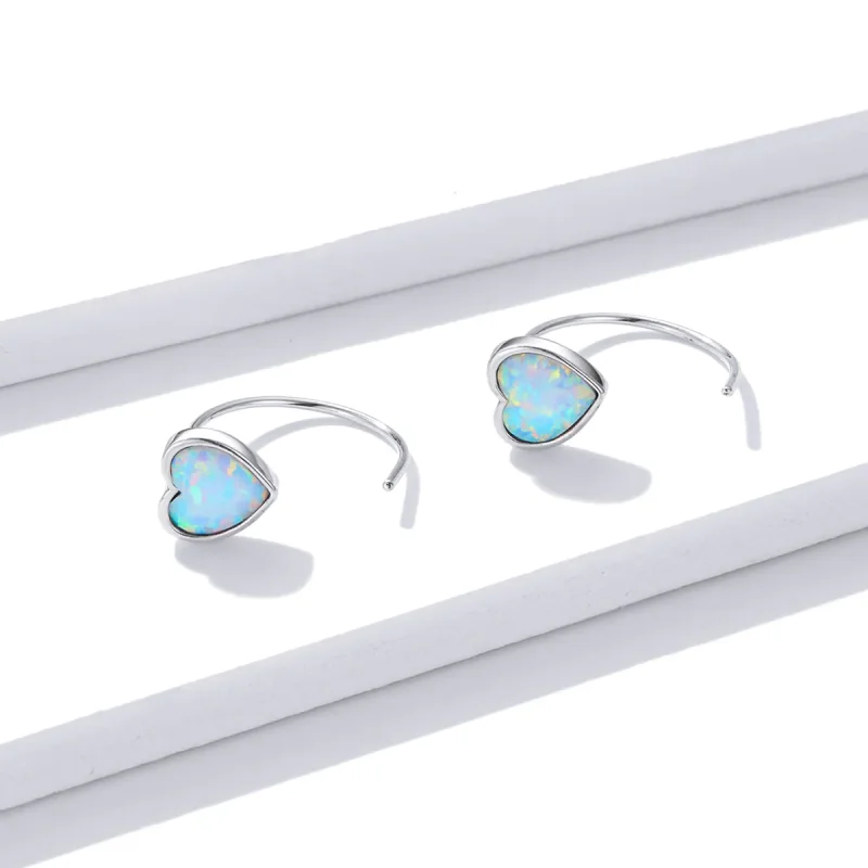 (image for) Pandora Style Aurora Romance Stud Earrings - BSE499 - View 2