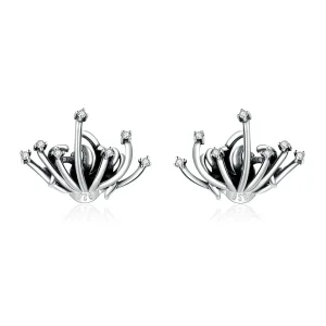 (image for) Pandora Style Bana Stud Earrings - SCE940