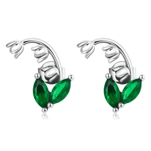 (image for) Pandora Style Bell Orchid Stud Earrings - SCE1363