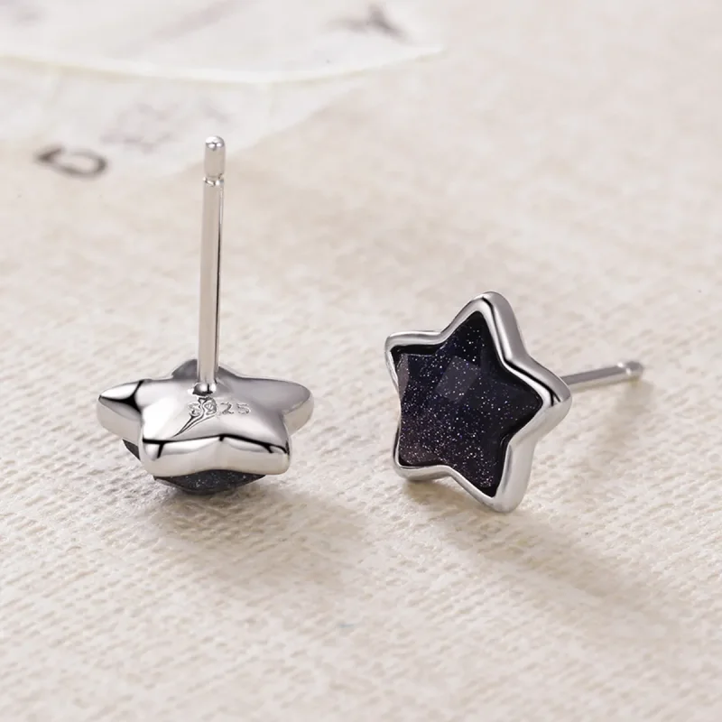 (image for) Pandora Style Call of The Stars Stud Earrings - VSE057 - View 4