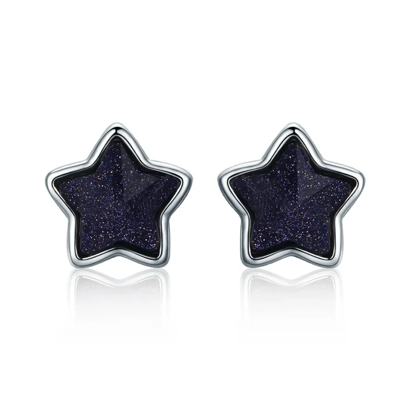 (image for) Pandora Style Call of The Stars Stud Earrings - VSE057