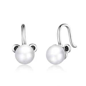 (image for) Pandora Style Cute Bear Stud Earrings - SCE918
