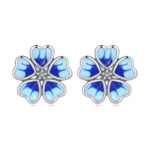 (image for) Pandora Style Flowers Stud Earrings - SCE1513