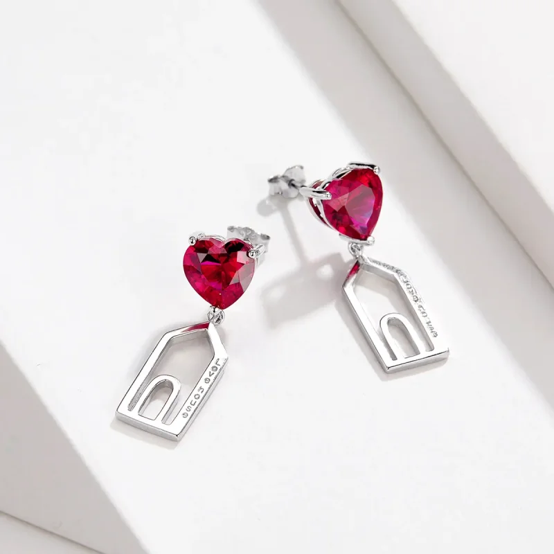 (image for) Pandora Style Full House Stud Earrings - BSE133 - View 4