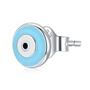 (image for) Pandora Style Guardian Eye Stud Earrings - SCE1207-LB