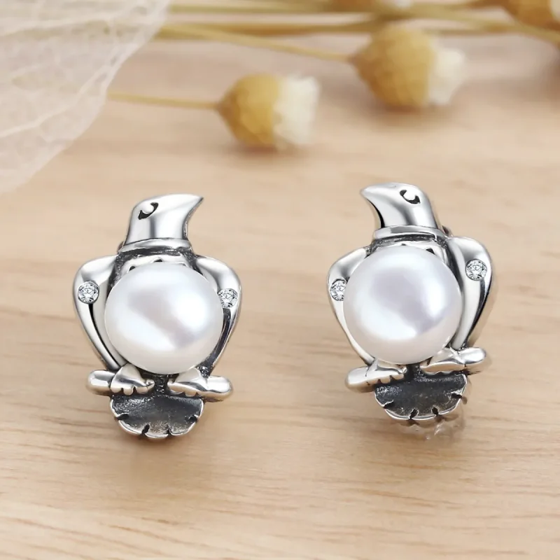 (image for) Pandora Style Guardian of Light Stud Earrings - VSE098 - View 3