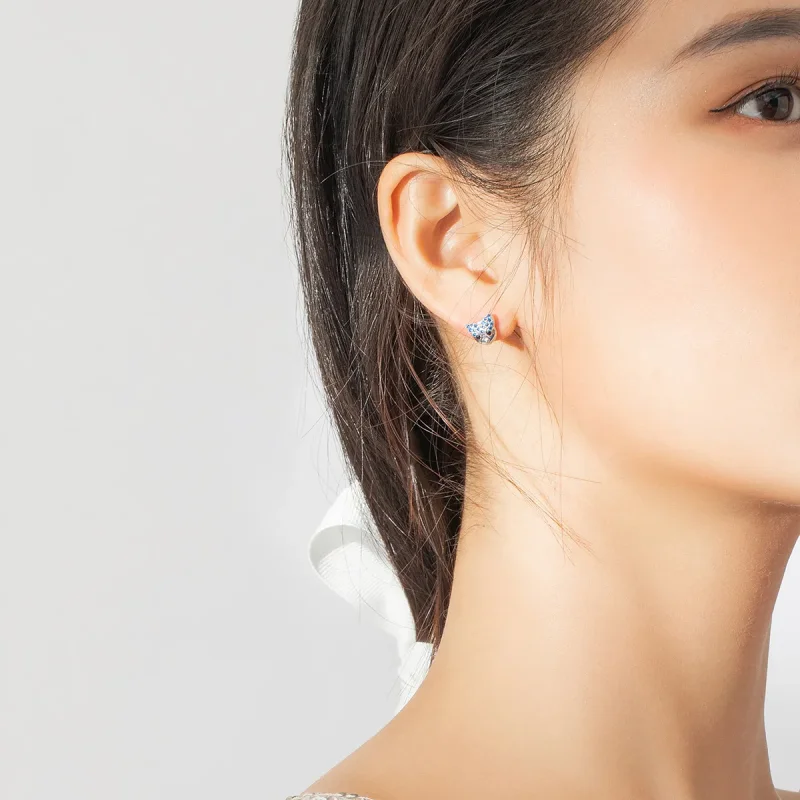 (image for) Pandora Style Husky Stud Earrings - BSE356 - View 8