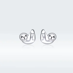 (image for) Pandora Style Little Sloth Stud Earrings - BSE303