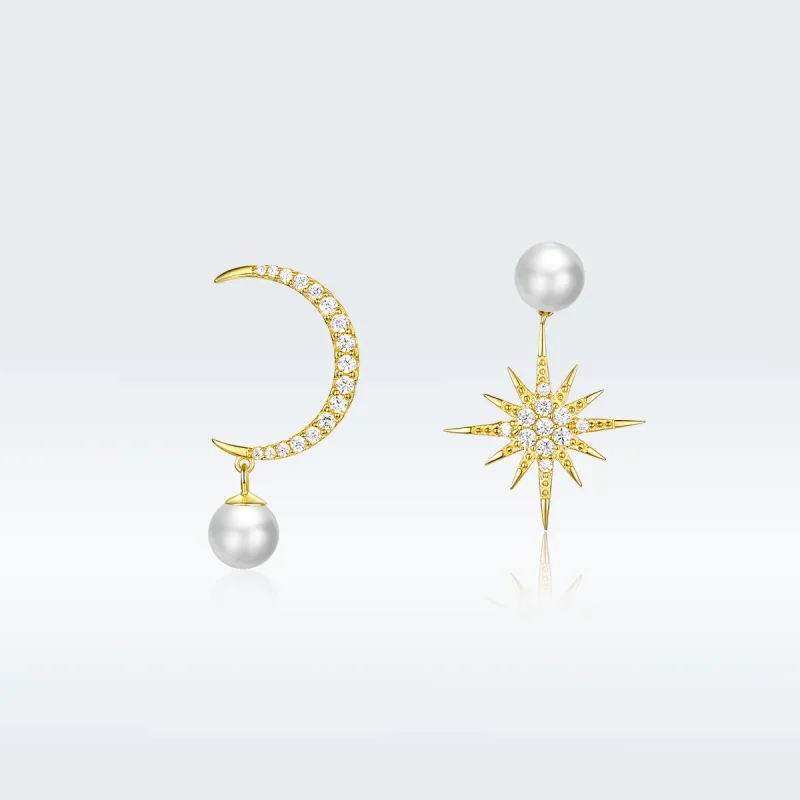 (image for) Pandora Style Love Nocturne Stud Earrings - BSE308