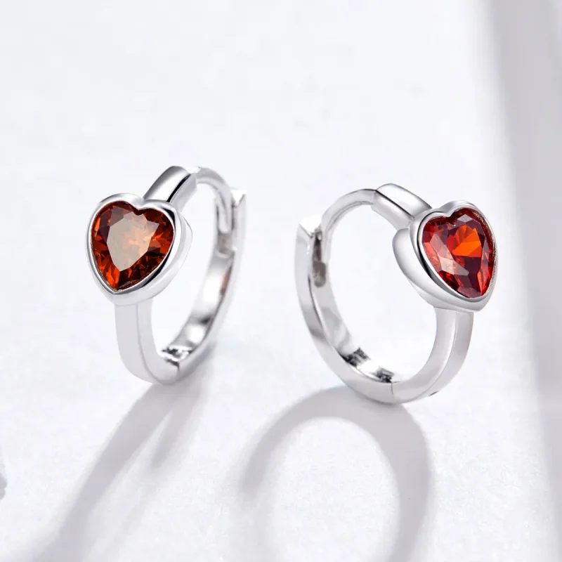 (image for) Pandora Style Love You Stud Earrings - BSE084 - View 3
